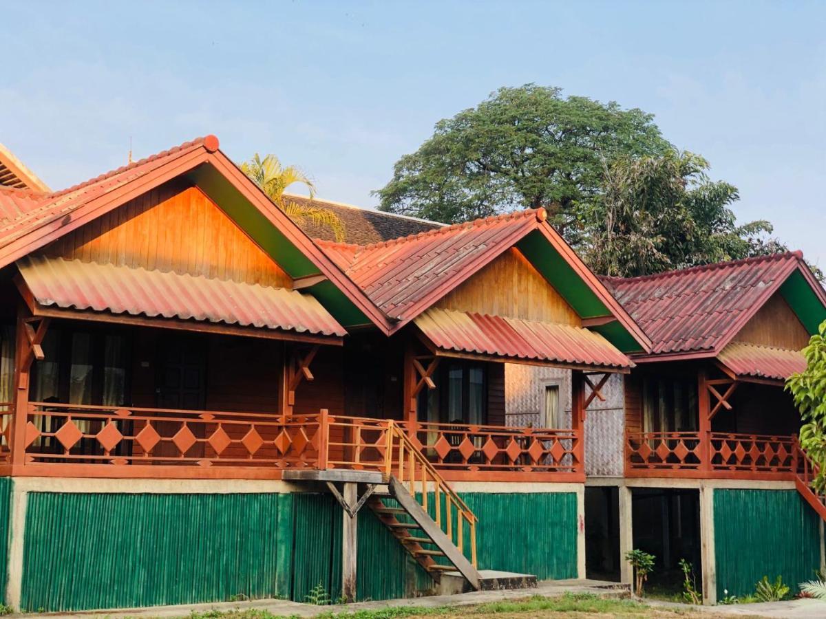 Bungalows Le Jardin Organique Ban Khouaphan Exterior foto