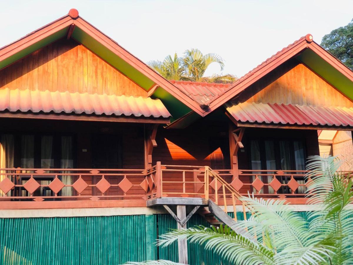 Bungalows Le Jardin Organique Ban Khouaphan Exterior foto