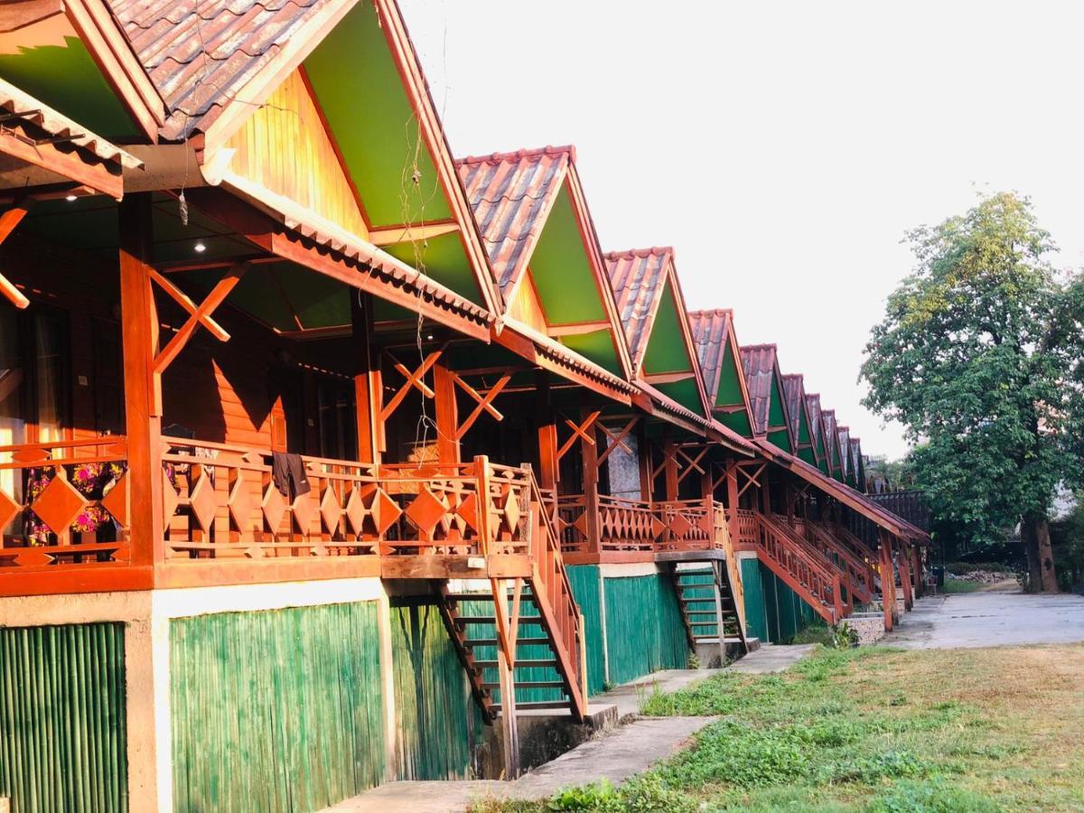 Bungalows Le Jardin Organique Ban Khouaphan Exterior foto