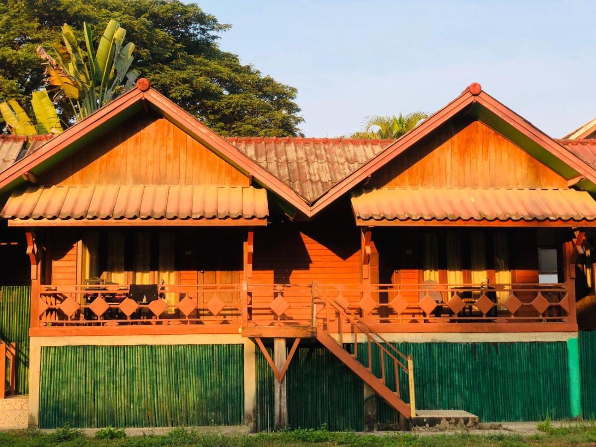 Bungalows Le Jardin Organique Ban Khouaphan Exterior foto