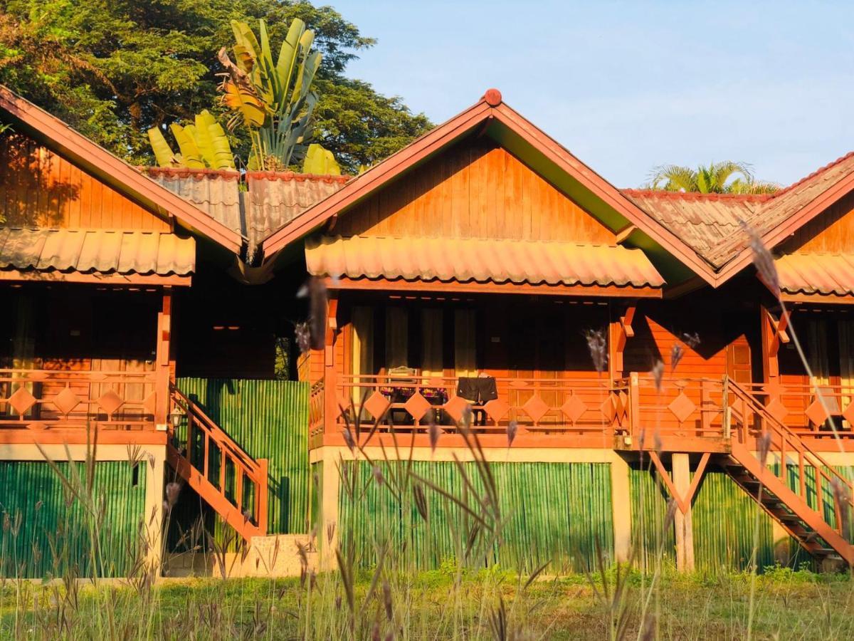 Bungalows Le Jardin Organique Ban Khouaphan Exterior foto