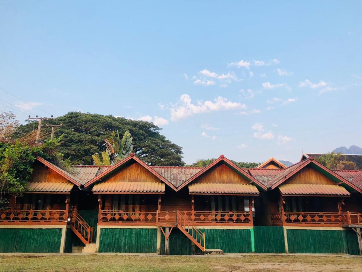 Bungalows Le Jardin Organique Ban Khouaphan Exterior foto