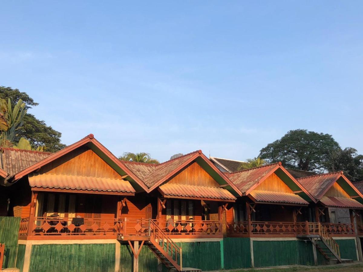 Bungalows Le Jardin Organique Ban Khouaphan Exterior foto