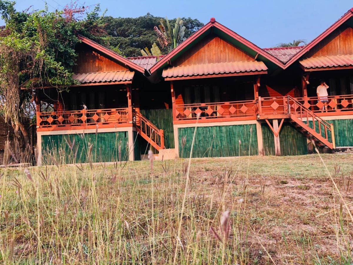 Bungalows Le Jardin Organique Ban Khouaphan Exterior foto
