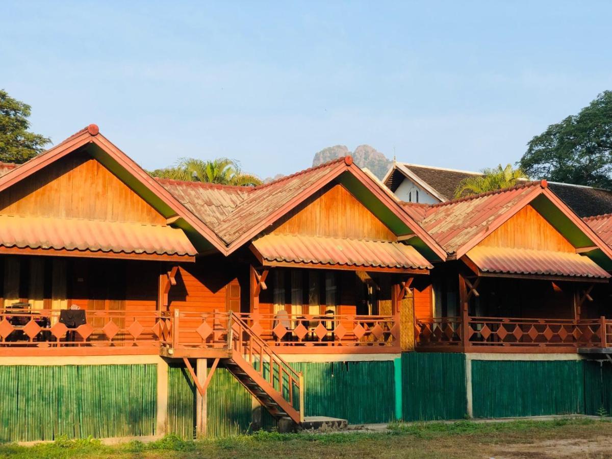 Bungalows Le Jardin Organique Ban Khouaphan Exterior foto