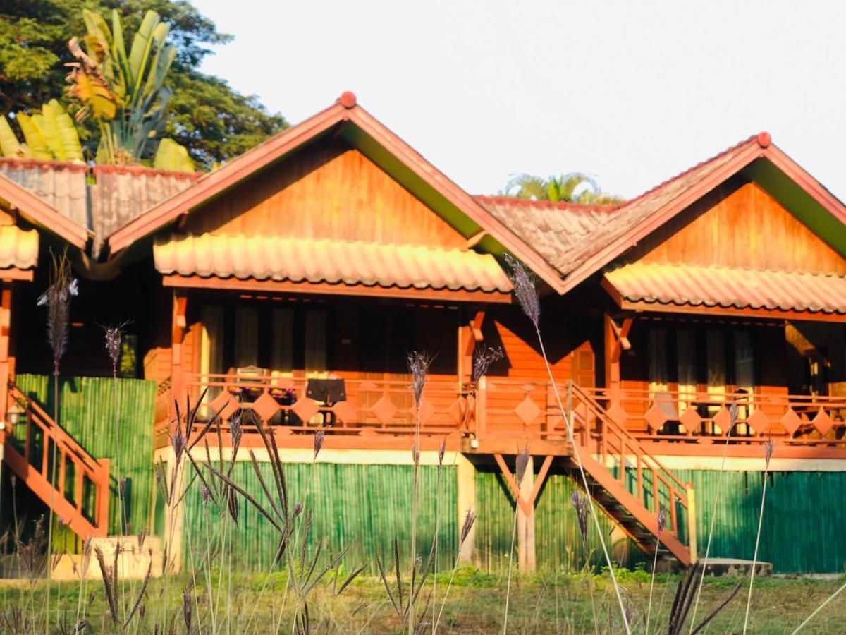Bungalows Le Jardin Organique Ban Khouaphan Exterior foto