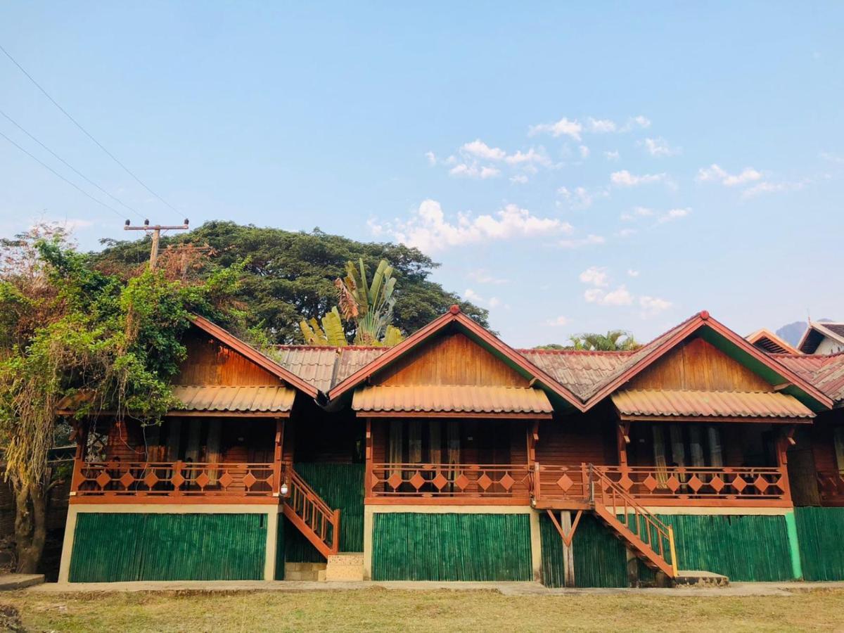 Bungalows Le Jardin Organique Ban Khouaphan Exterior foto
