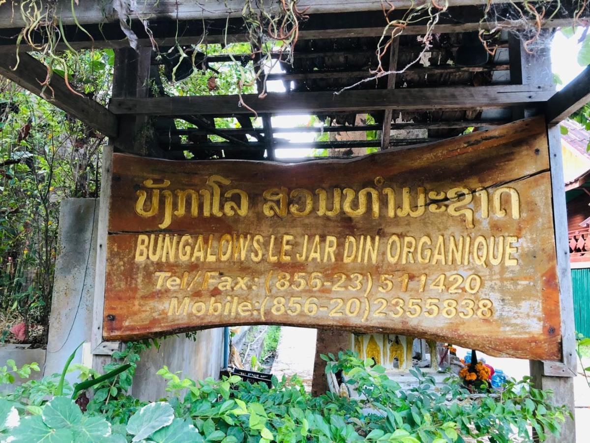 Bungalows Le Jardin Organique Ban Khouaphan Exterior foto