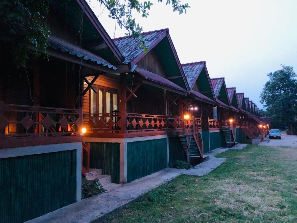 Bungalows Le Jardin Organique Ban Khouaphan Exterior foto