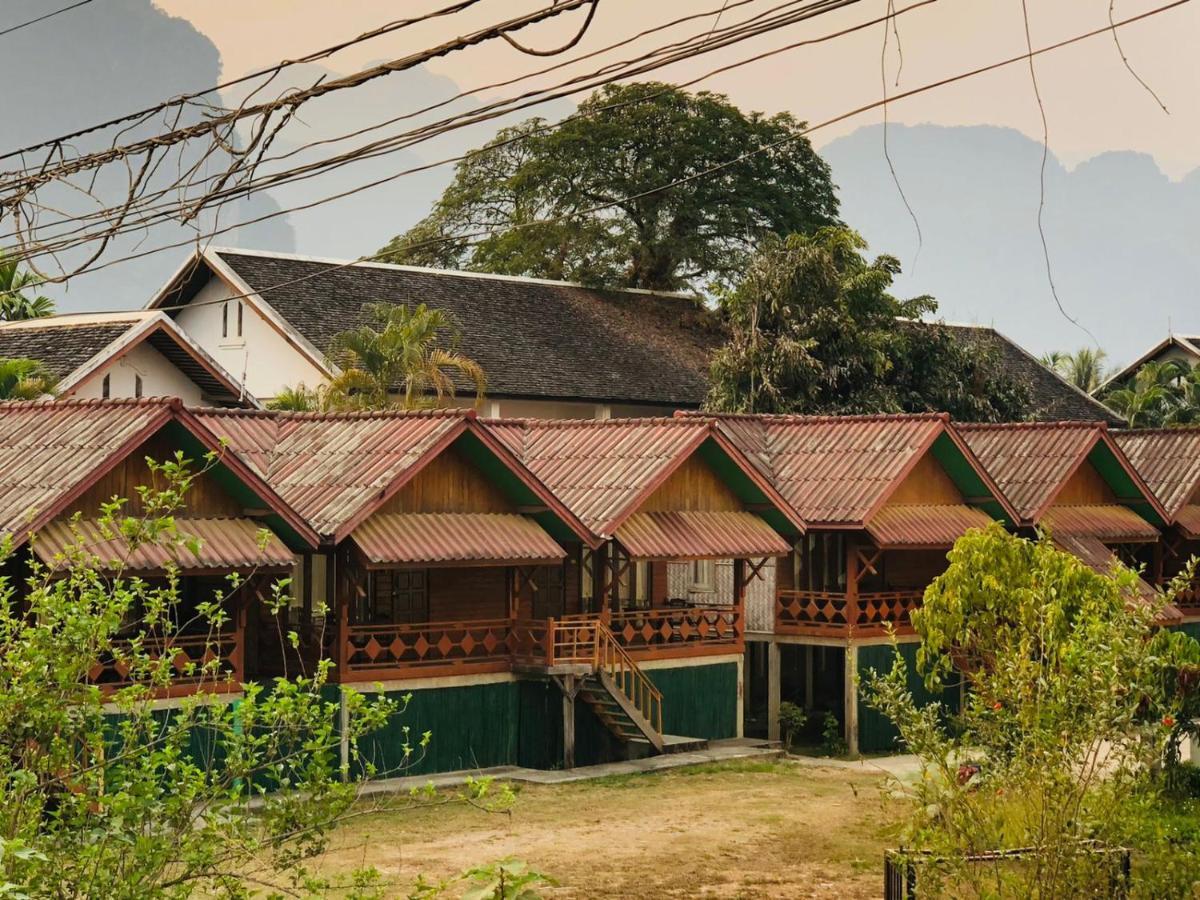 Bungalows Le Jardin Organique Ban Khouaphan Exterior foto