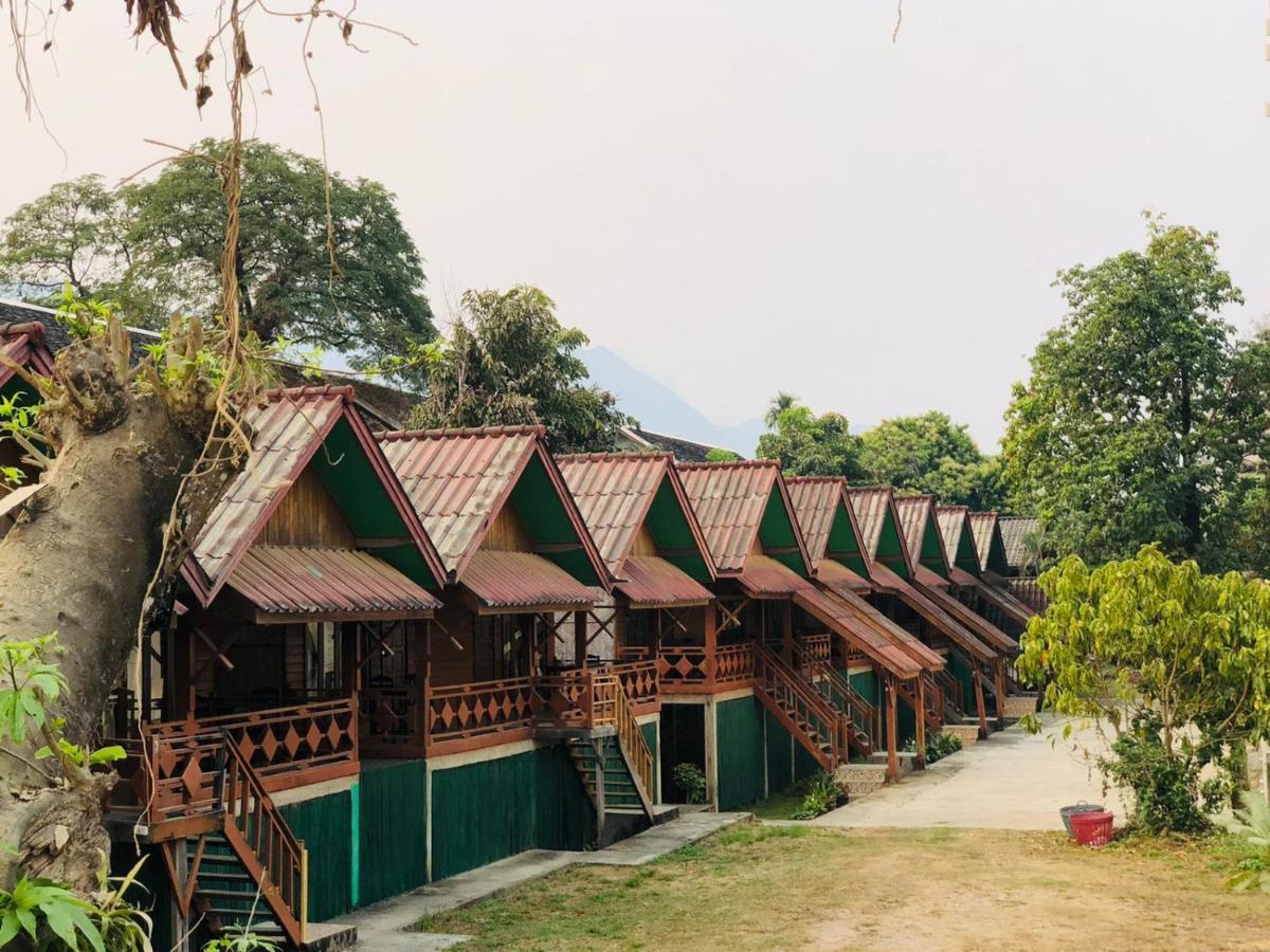 Bungalows Le Jardin Organique Ban Khouaphan Exterior foto