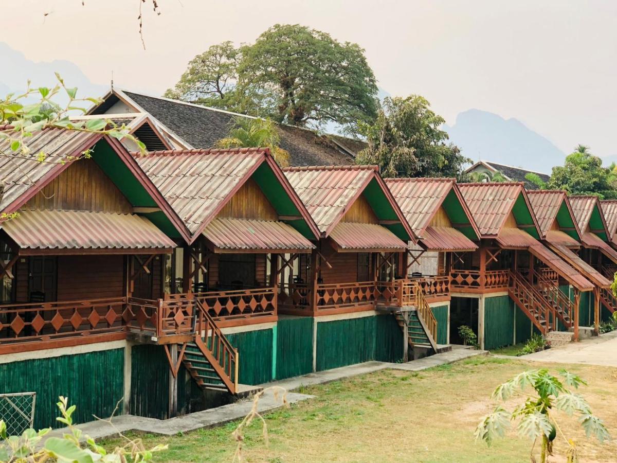 Bungalows Le Jardin Organique Ban Khouaphan Exterior foto